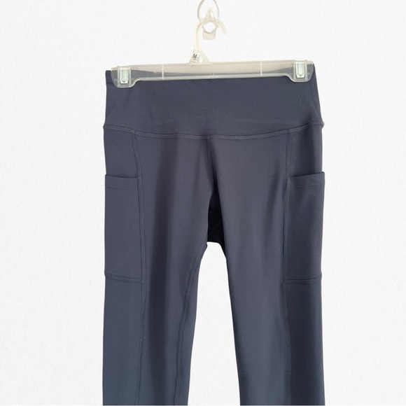 Pants - Women's Capri Yoga Pants with Pockets Essential High Waisted Legging